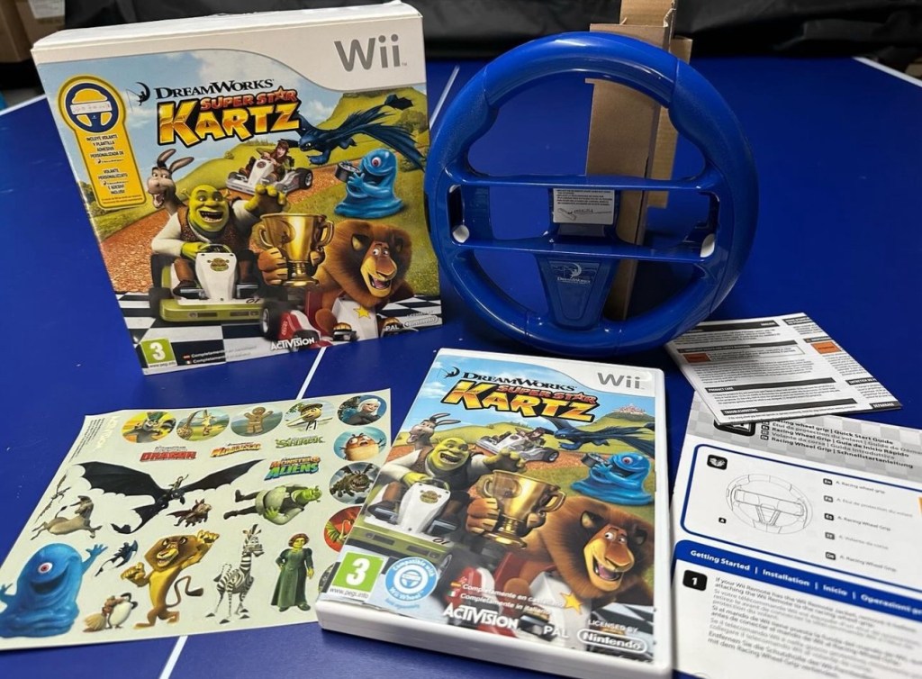 «Dreamworks SuperStar Kartz» for Wii (2011): A Fun and Colorful Kart Racing Game&nbsp;🚗🐲🌈