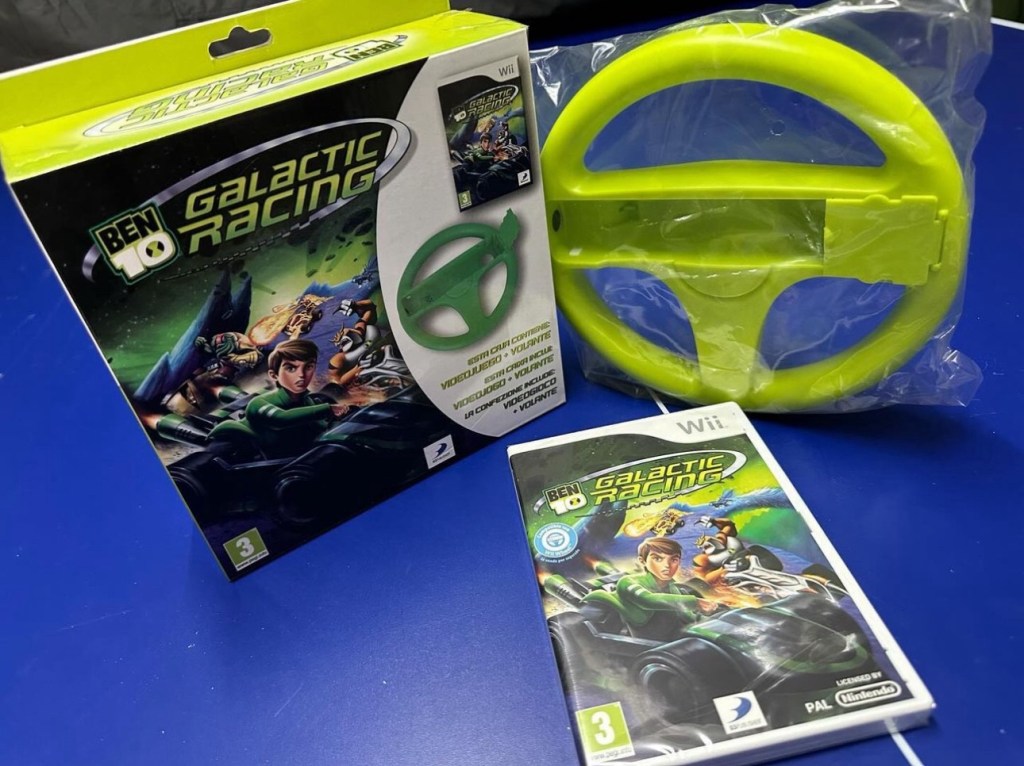 «BEN10 Galactic Racing» for Wii (2011): A Fun and Colorful Kart Racing Game&nbsp;👽🚗🛸