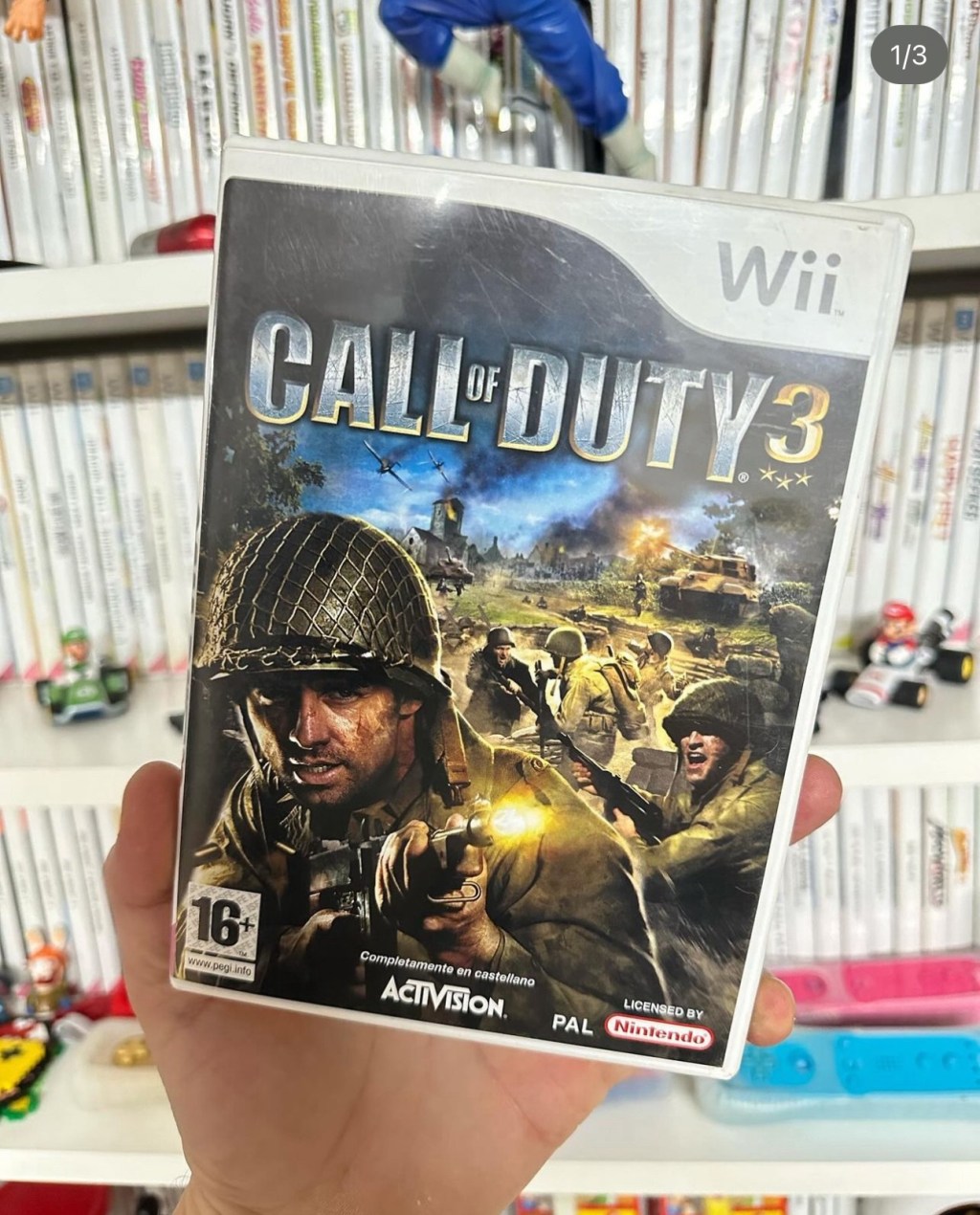 Call of Duty 3: A Shooter Game for Wii (2006)&nbsp;📞💥🏁