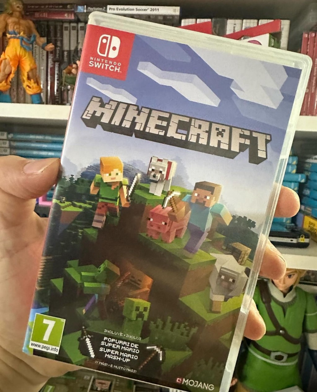 Minecraft: A Sandbox Game for Nintendo Switch (2017)&nbsp;🧱🌲🌐