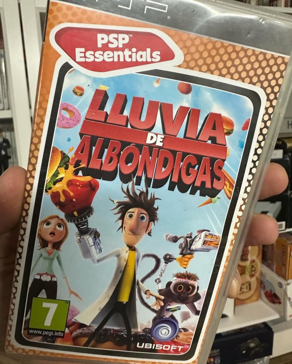 Lluvia de Albóndigas: An Action-Adventure Game for PSP (2009)&nbsp;🍔🧑‍🔬🎬