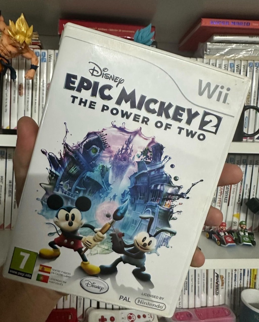Epic Mickey 2: The Power of Two, a colorful adventure for Wii (2012)&nbsp;🎨🐭👬