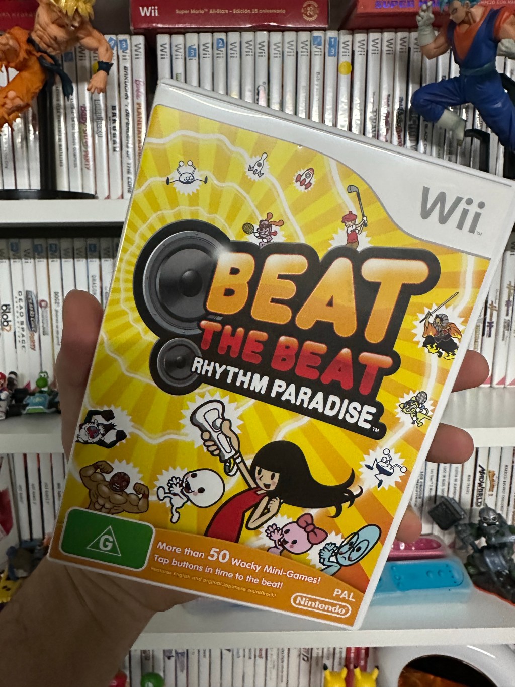 Beat the Beat Rhythm Paradise (2012) – A Wii Game Review&nbsp;🎵🎸🎮