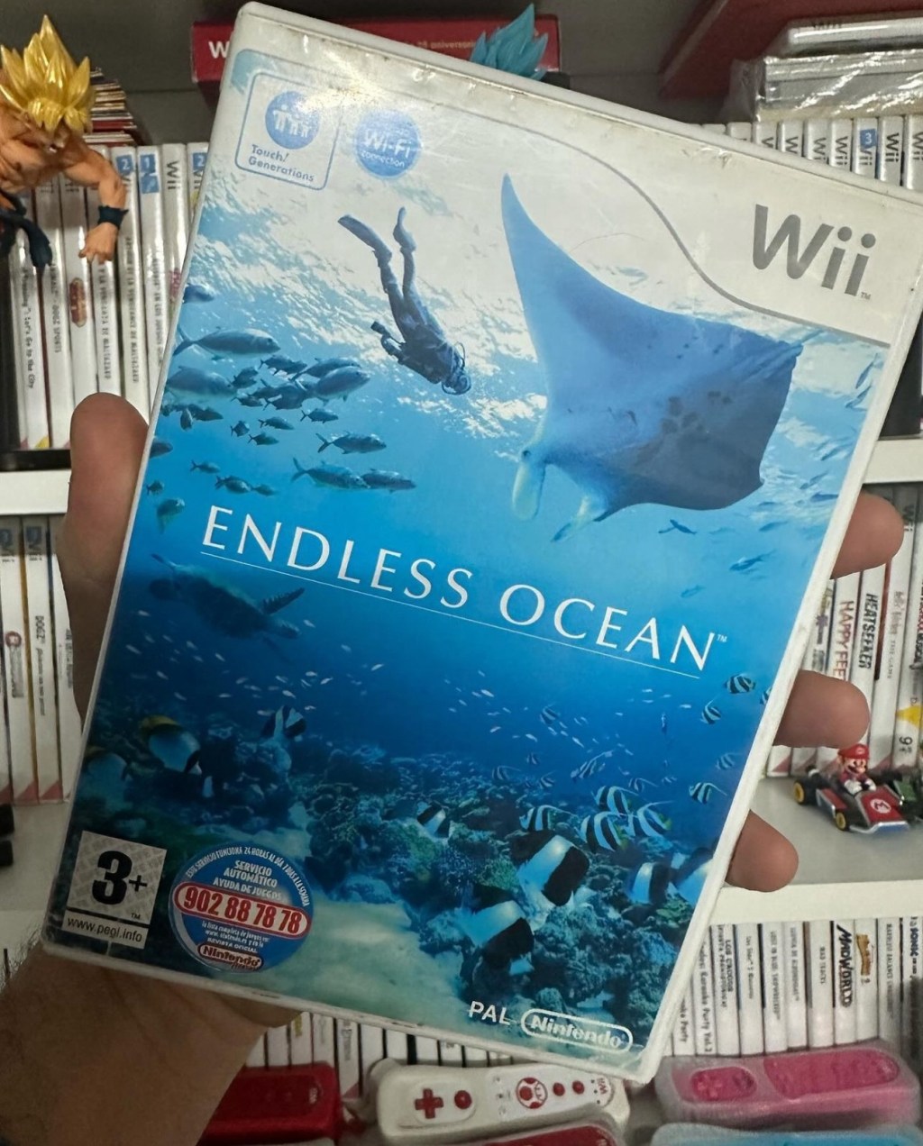 Endless Ocean: A Relaxing Adventure Game for Wii (2007)&nbsp;🐬🌊⛵