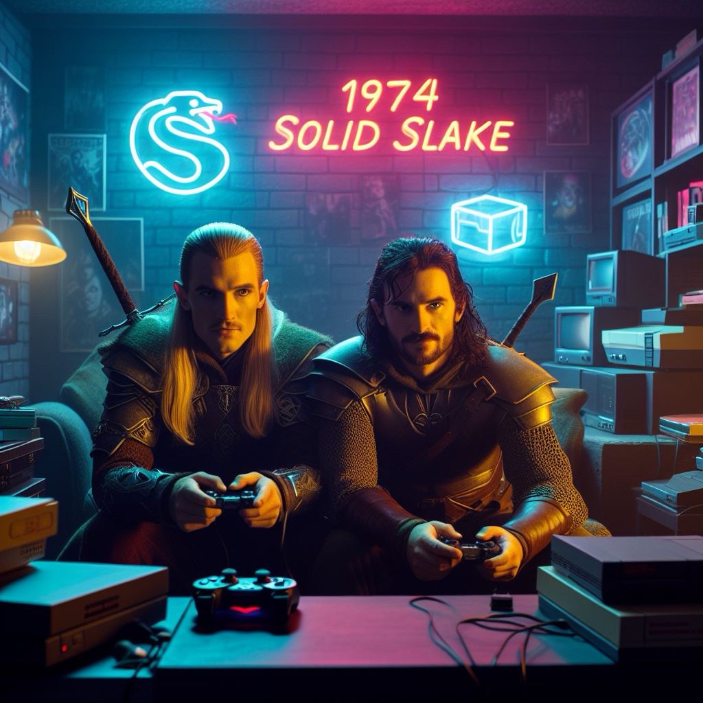 Aragorn and Legolas Debut: The Heroes of Middle-earth from The Lord of the Rings: The Two Towers (2002) for PS2&nbsp;🗡️🏹🔥