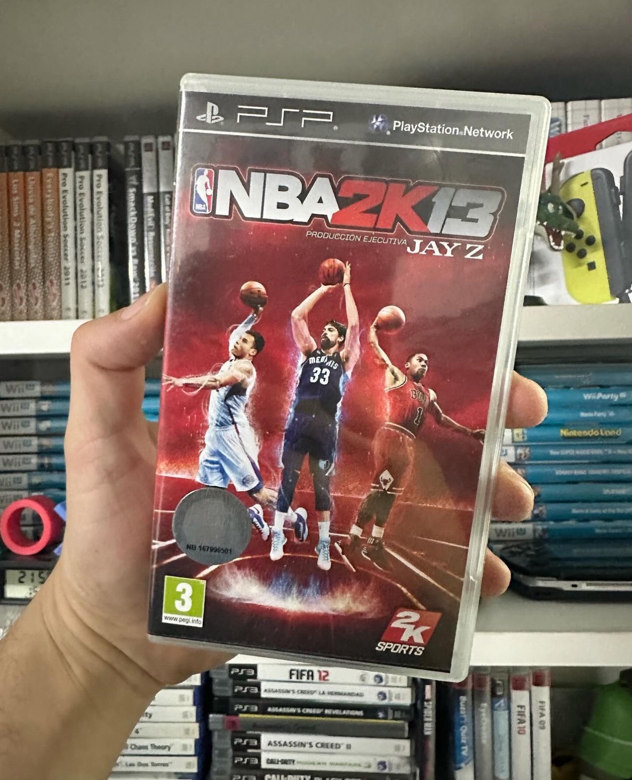 NBA 2K13: The Last NBA Game for PSP (2012, Sports) 🏀🎵🕹️
