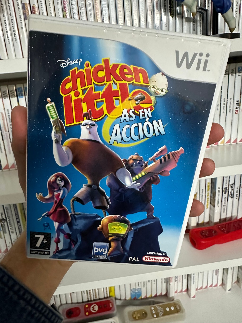 “Disney Chicken Little: Action on Wii (2006) – Intergalactic Adventure”&nbsp;🐥🚀🌌