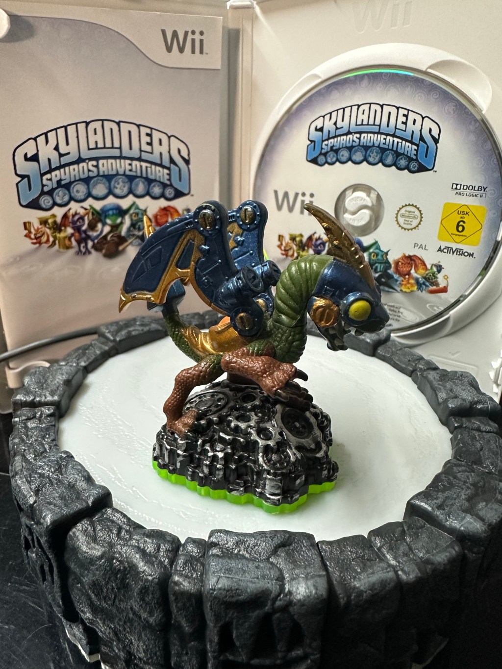 Drobot: The Mechanical Dragon Skylander from Spyro’s Adventure (Wii, 2011)&nbsp;🤖🐲🔥