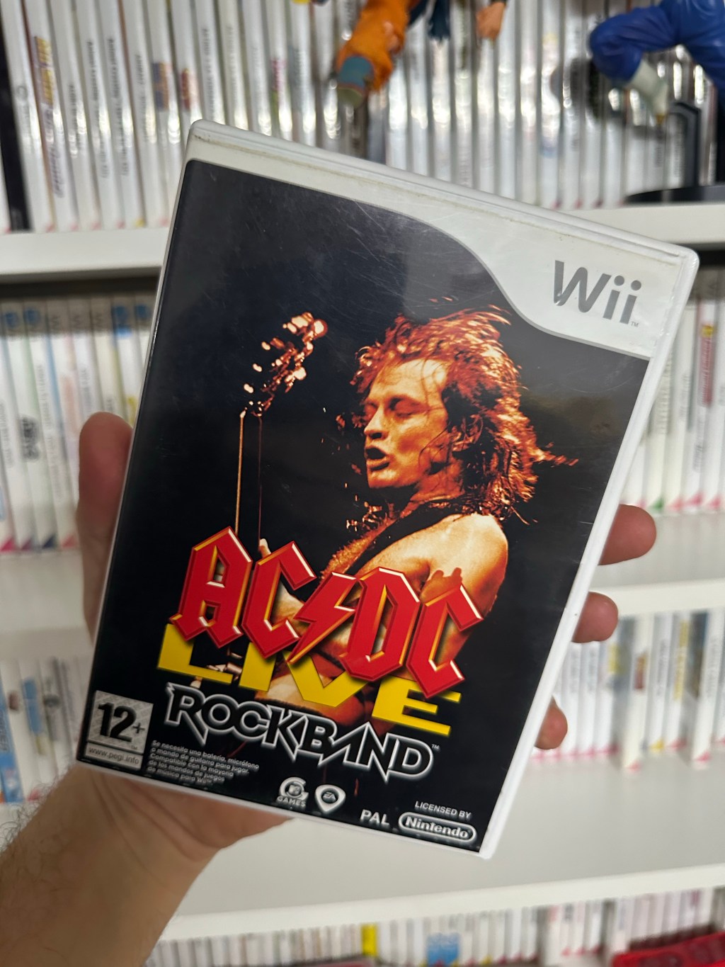 AC/DC Live Rockband (Wii, 2008) – Rock Out with AC/DC&nbsp;🎸🎵🎶