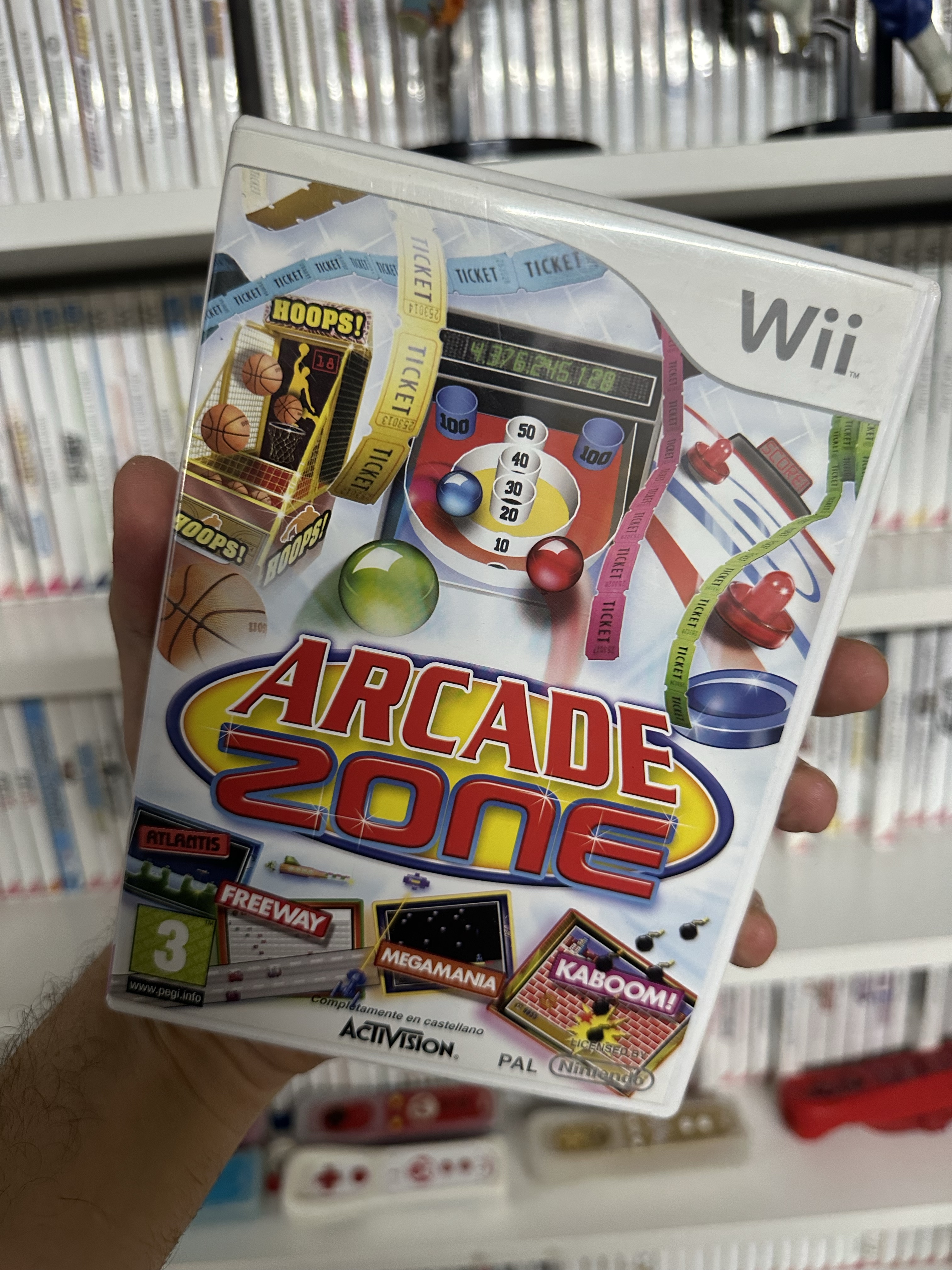 Arcade Zone (Wii, 2009) – Classic Arcade Fun 🕹️🎯🏆