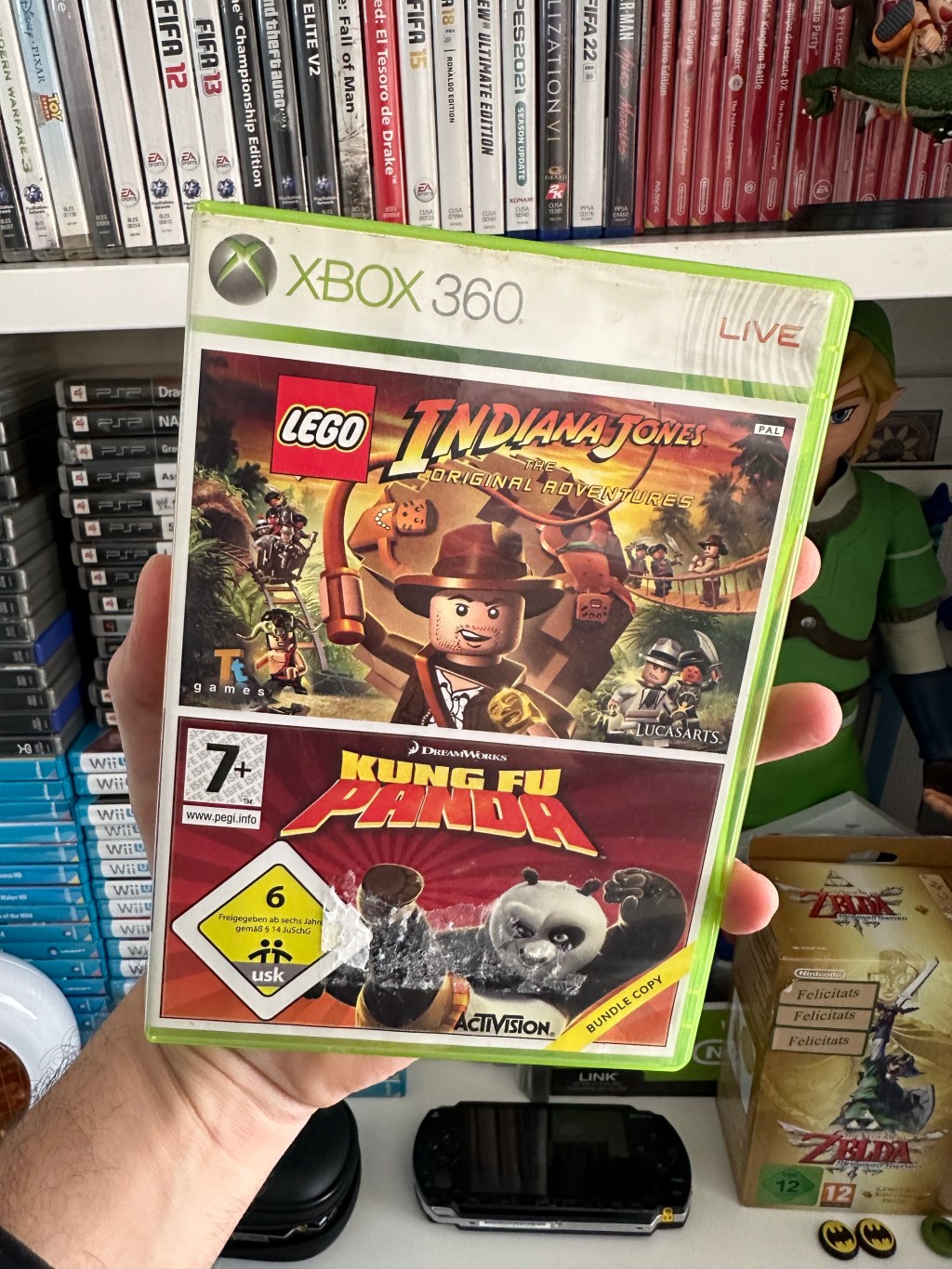 Lego Indiana Jones and Kung Fu Panda (XBOX 360, 2008)&nbsp;🎮🎥🐼