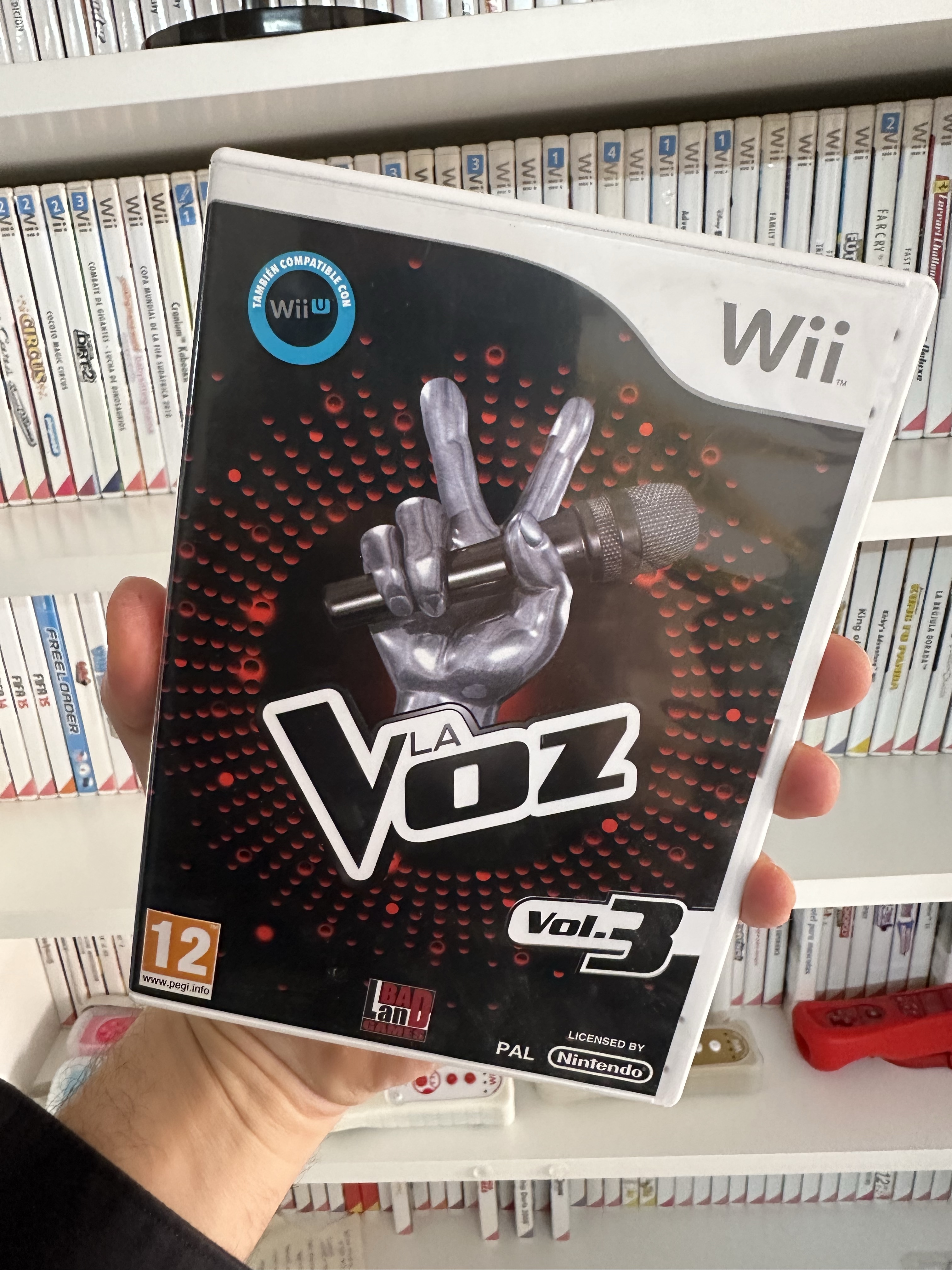 Sing along with «La Voz 3» (2017, Karaoke) for Wii 🎙️🎵🏆