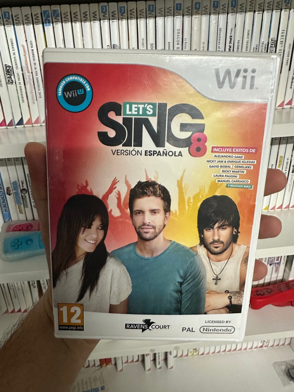 Let’s Sing 8 Versión Española (Wii, 2015, Karaoke)&nbsp;🎤🎶🏆