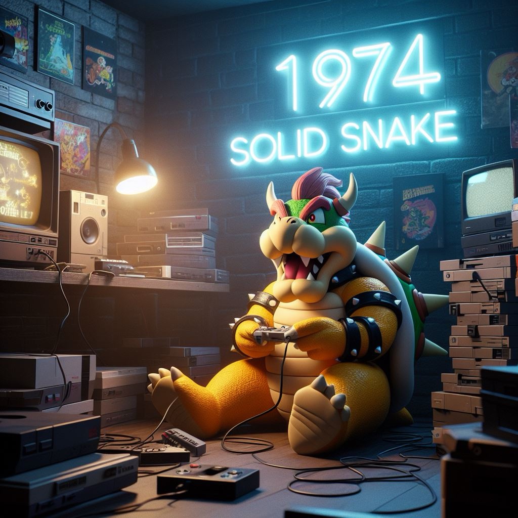 Bowser’s debut: Super Mario Bros’ Fierce Foe on NES (1985)&nbsp;🐢🔥👑