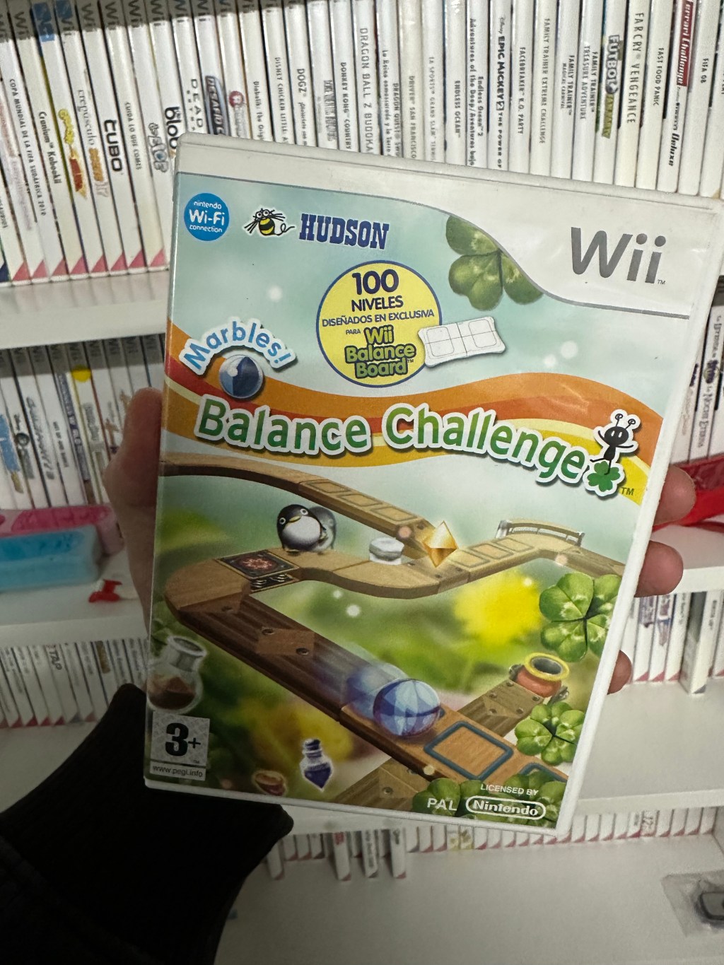 Marbles Balance Challenge (Wii, 2009): A Tilt and Roll Puzzle Game&nbsp;🔵🌻🏆