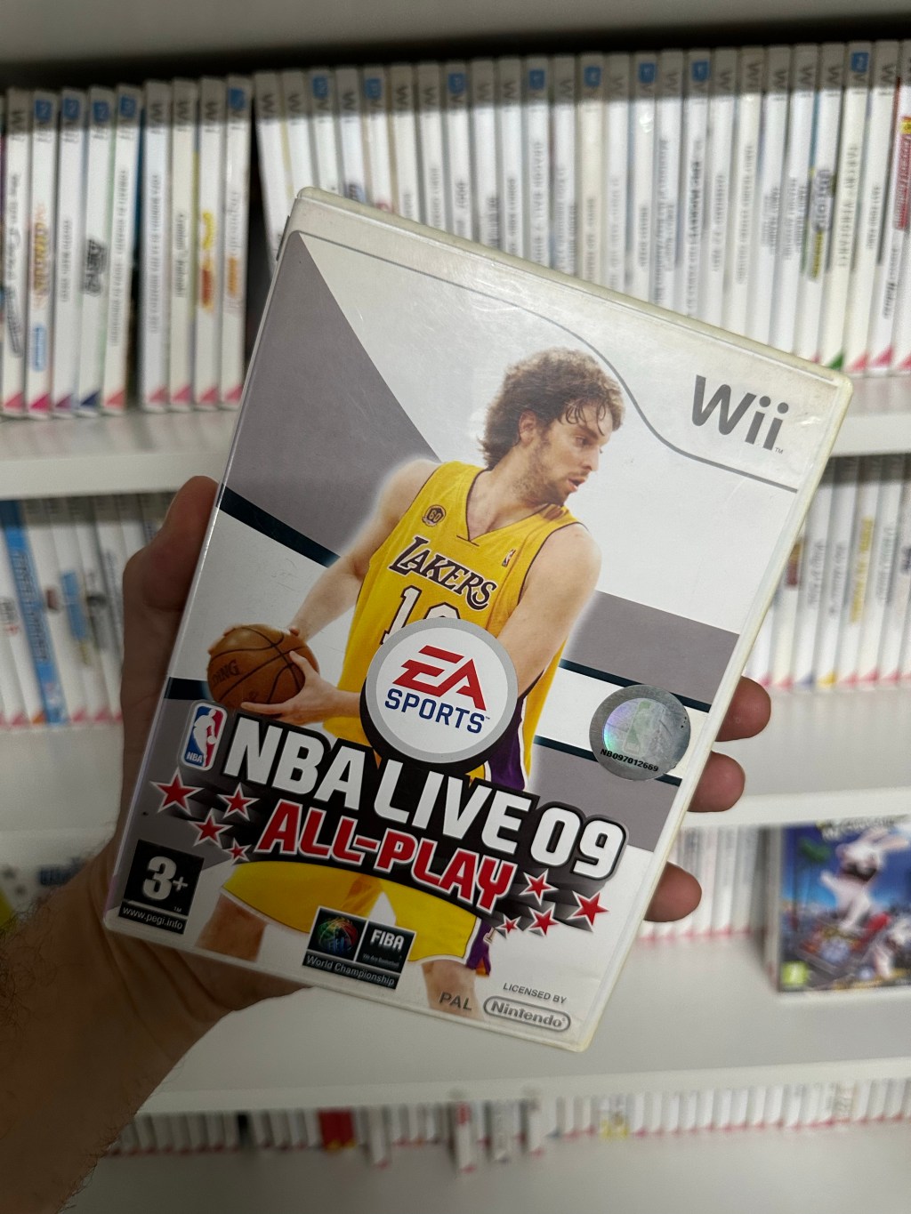 Slam Dunk Action in ‘NBA Live 09 All-Play’ (2008) – Wii Basketball Thrills&nbsp;🏀👟🏆
