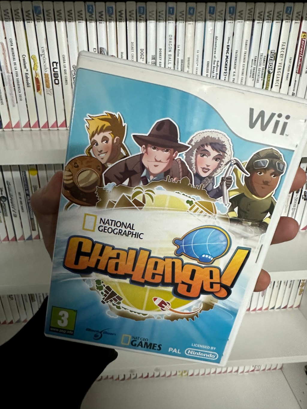 Exploring ‘National Geographic Challenge!’ (2010) – A Wii Trivia Adventure&nbsp;🌍🏆🎮
