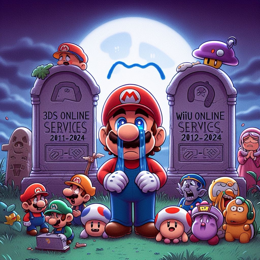 Farewell to WiiU & 3DS Online Services – April 8, 2024 🎮👋🕰️