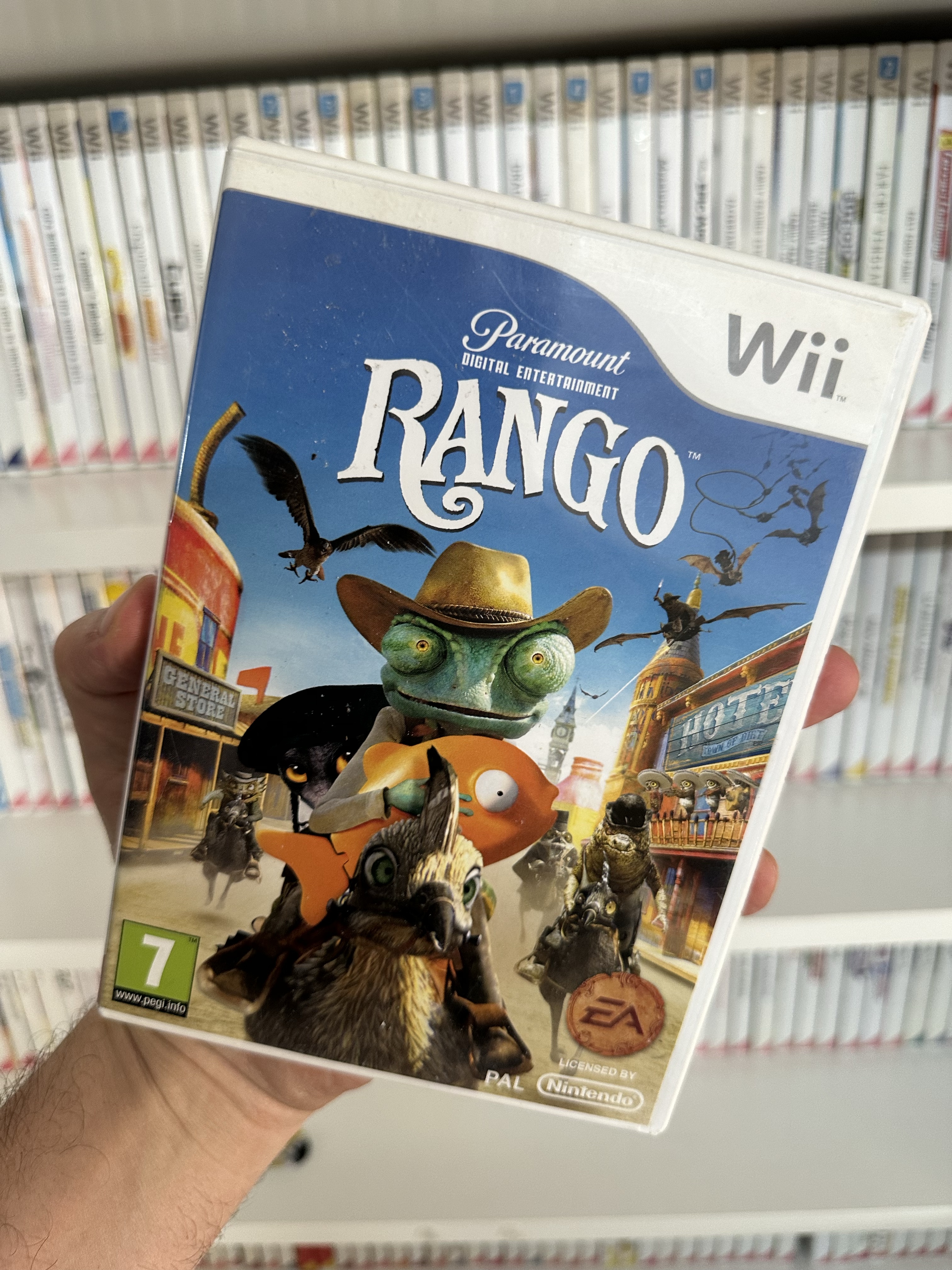 Rango: A Wild West Adventure on Wii (2011) 🌵🤠🏜️