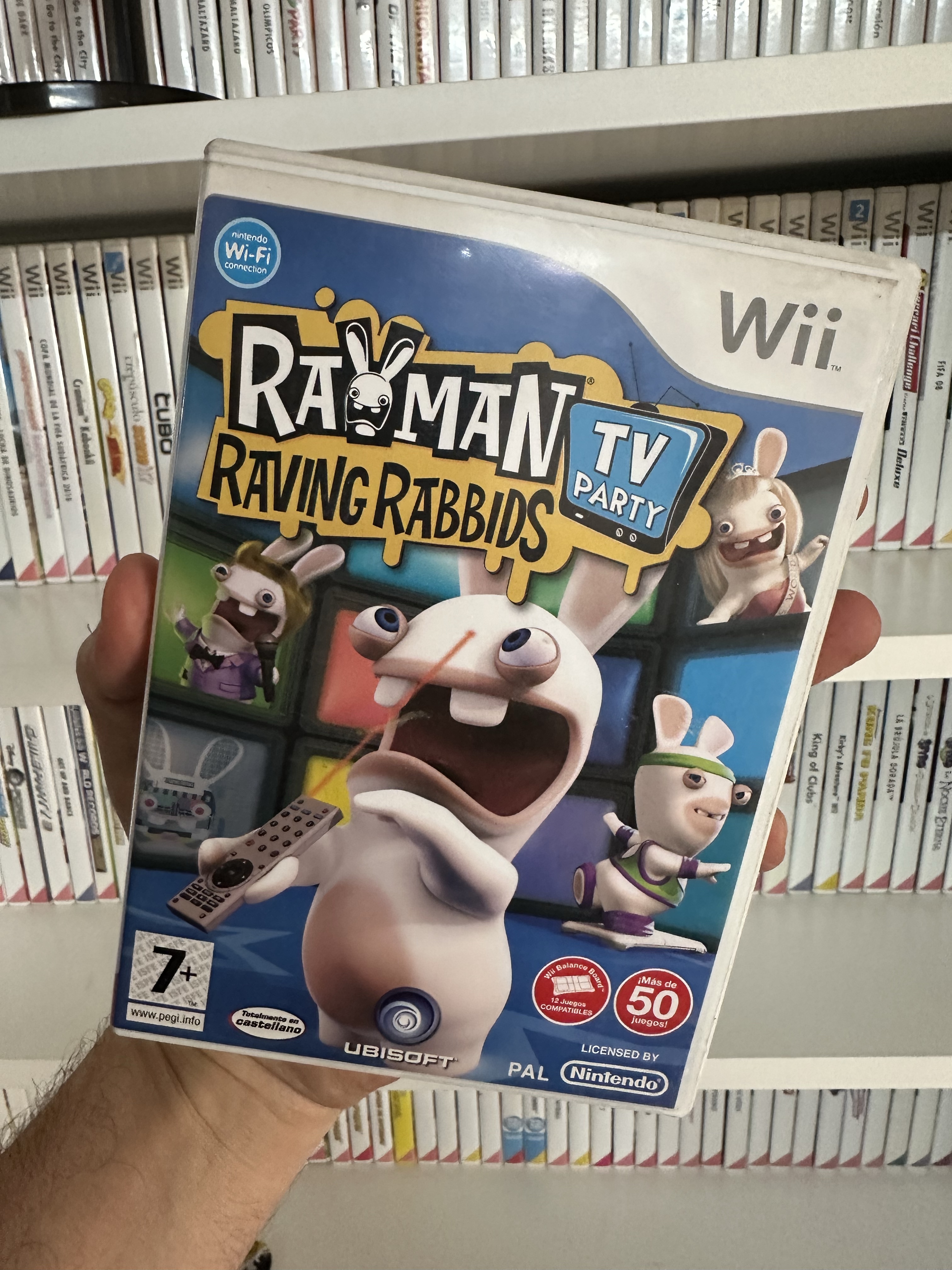 Rabbids’ TV Takeover: Rayman Raving Rabbids TV Party (Wii, 2008) 🌍🏠🎁
