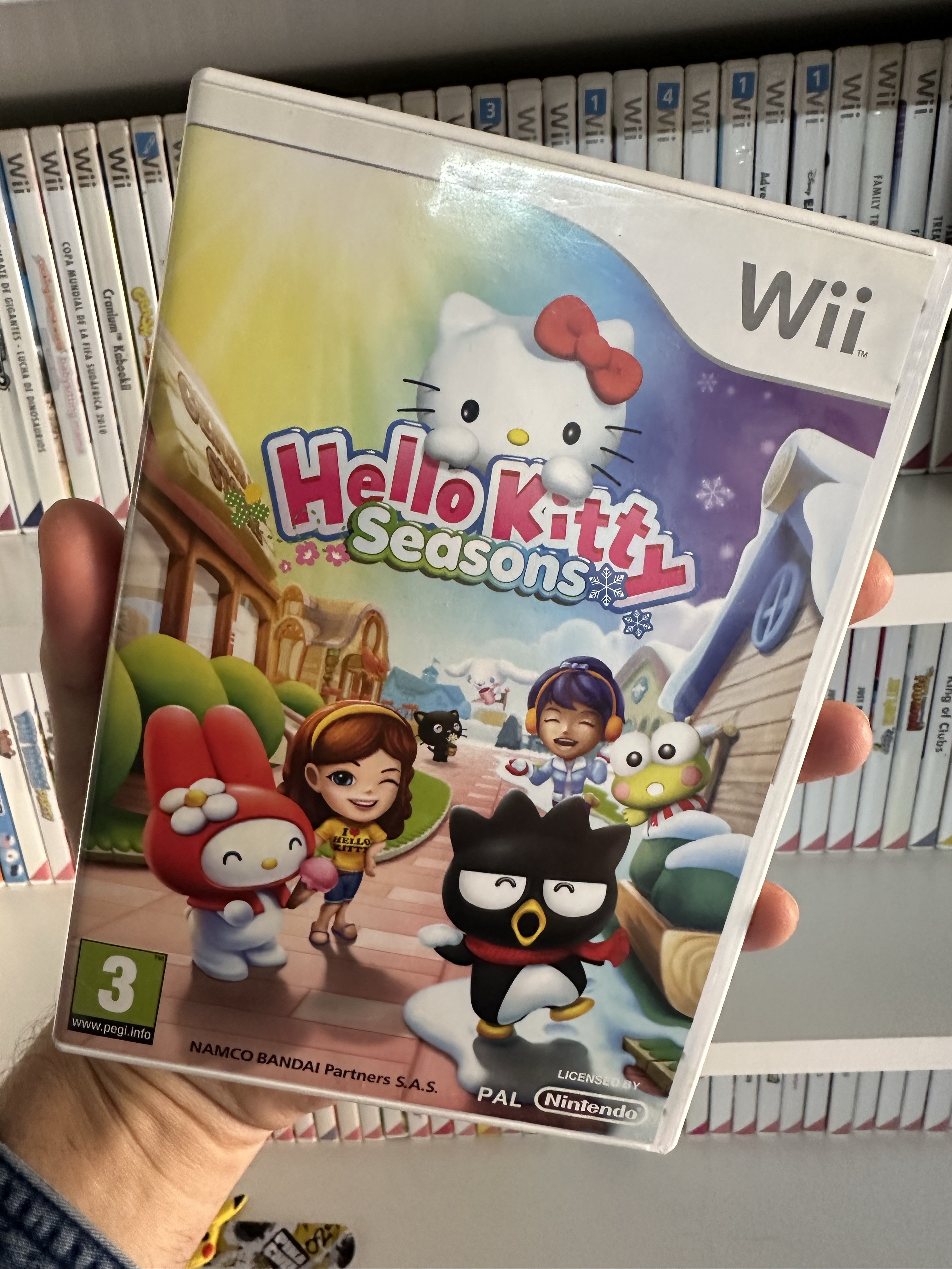 Hello Kitty Seasons (Wii, 2010): A Whimsical Adventure! 🌸🎁🕹️