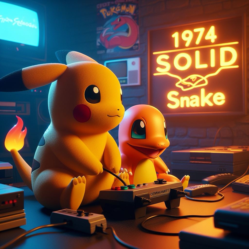 Pikachu’s Video Game Debut: Electrifying Since Pokémon Red & Green (1996) 🌟⚡🎮