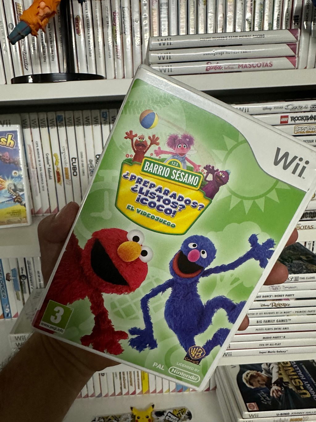 Barrio Sésamo: Ready, Set, Grover! – Wii’s Fun Learning Adventure (2011)&nbsp;🎈📚🎮