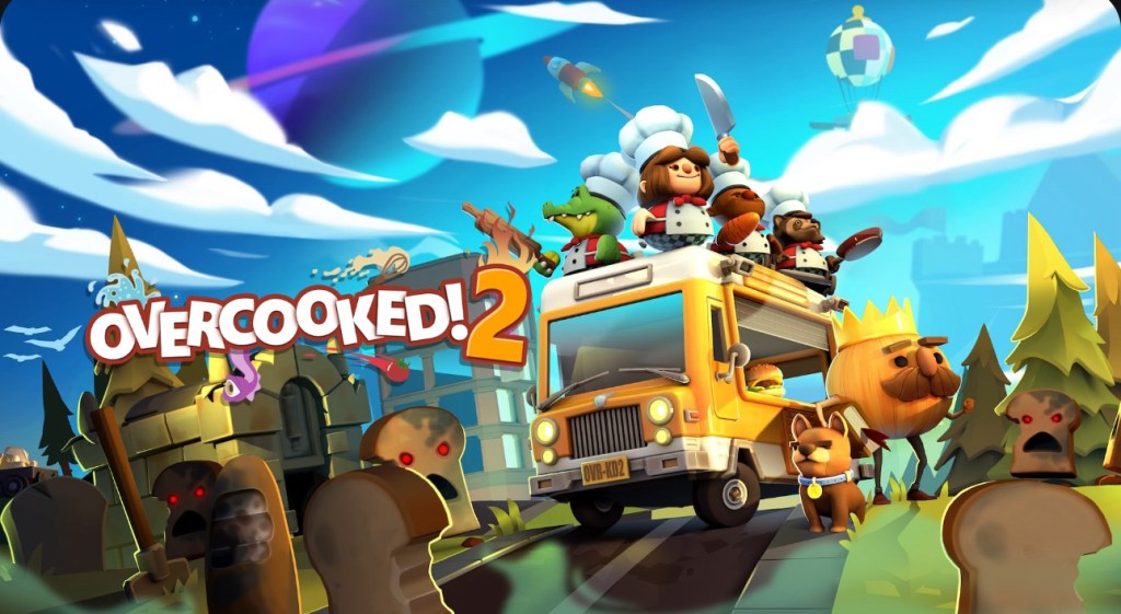 “Overcooked 2” on PS5 (2018): Cooperative Cooking Chaos&nbsp;🍳🎮🕹️