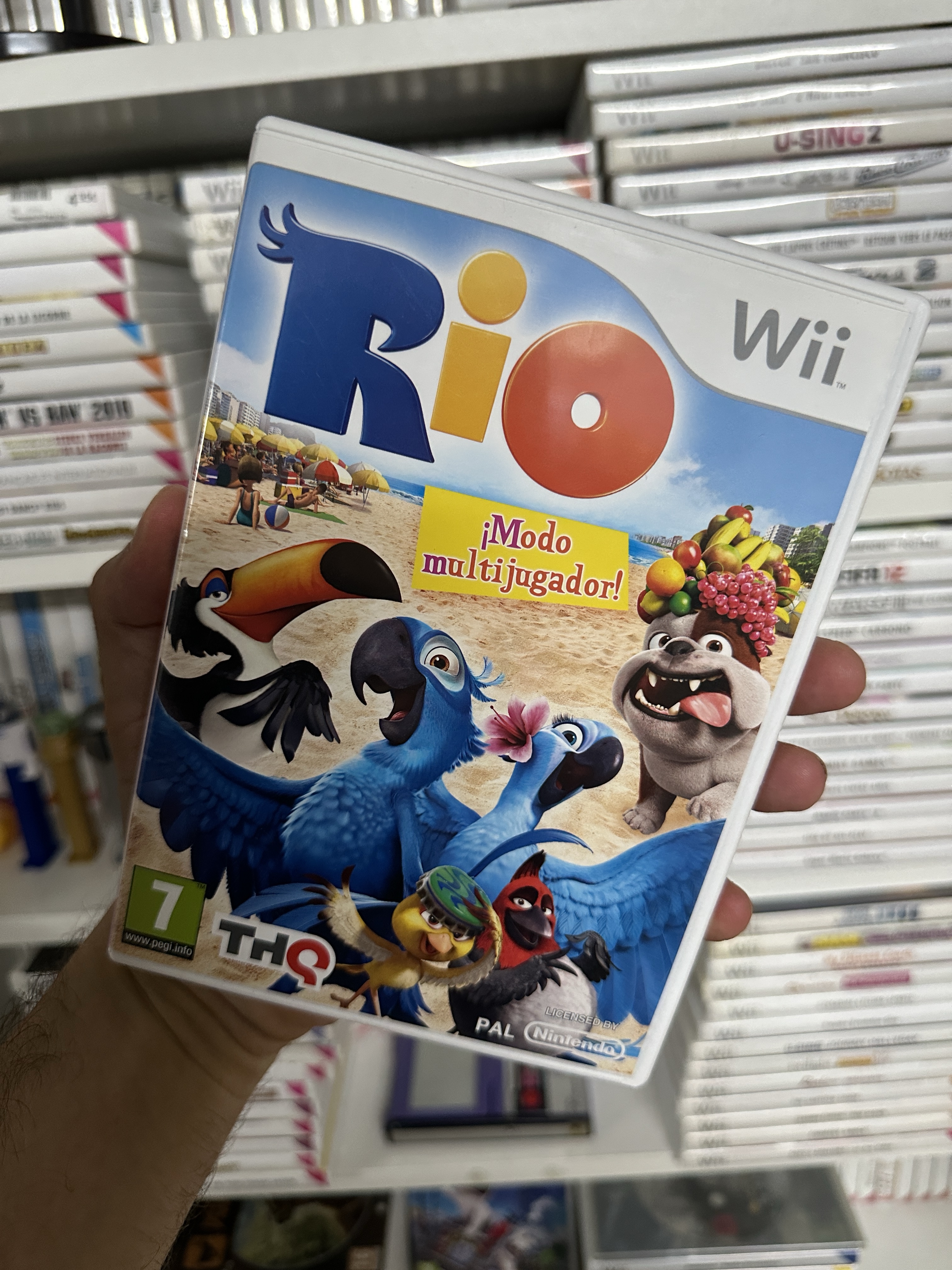 “Rio” on Wii (2011) – Explore the Vibrant World of Rio de Janeiro! 🎮🦜🌴