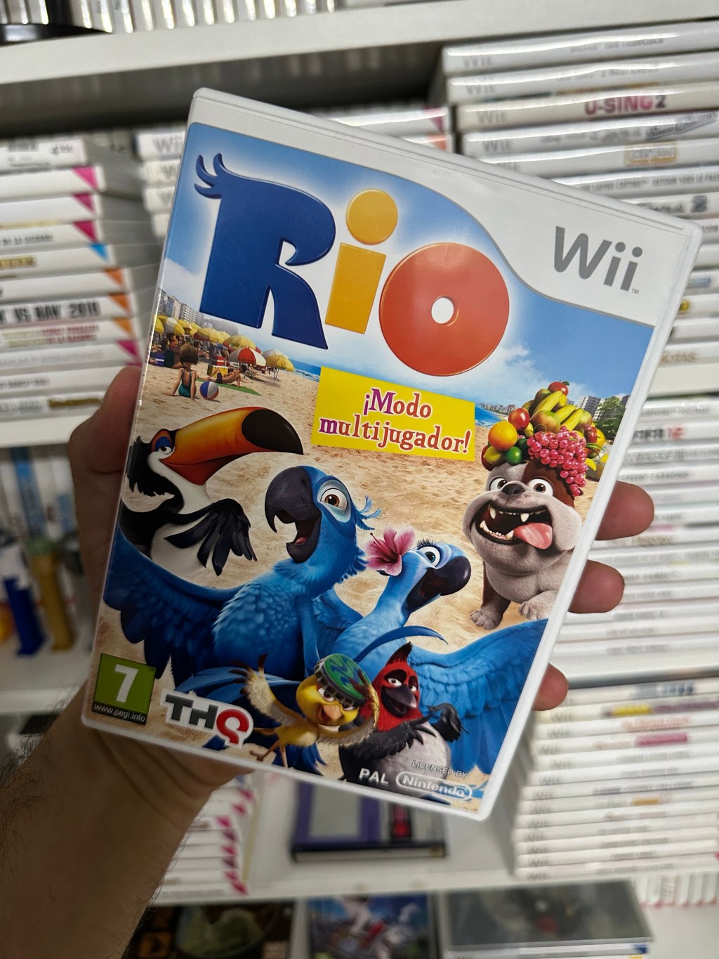 “Rio” on Wii (2011) – Explore the Vibrant World of Rio de Janeiro!&nbsp;🎮🦜🌴