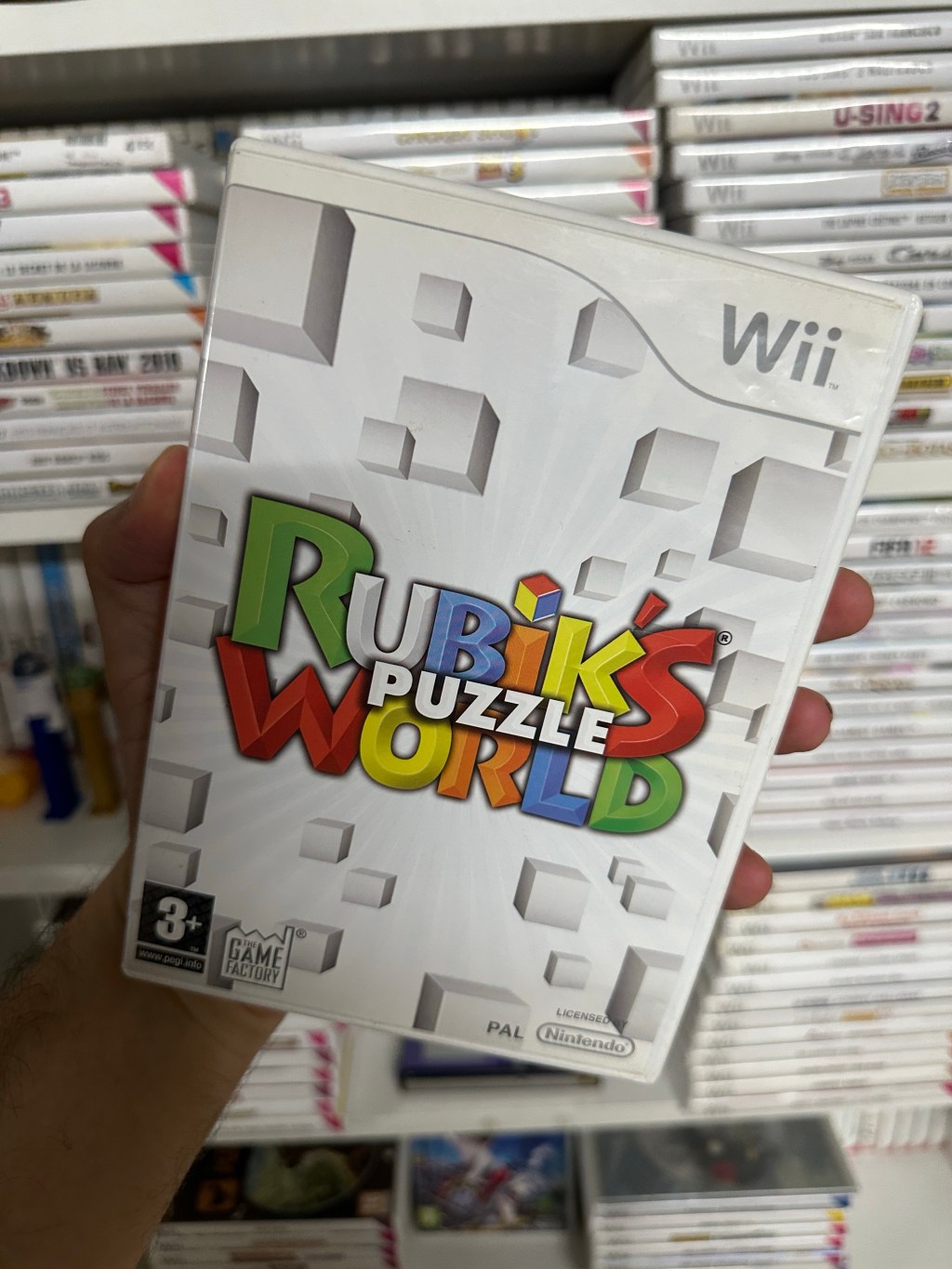 “Rubik’s Puzzle World” for Wii (2008): A Puzzle Adventure&nbsp;🧩🎮🧊