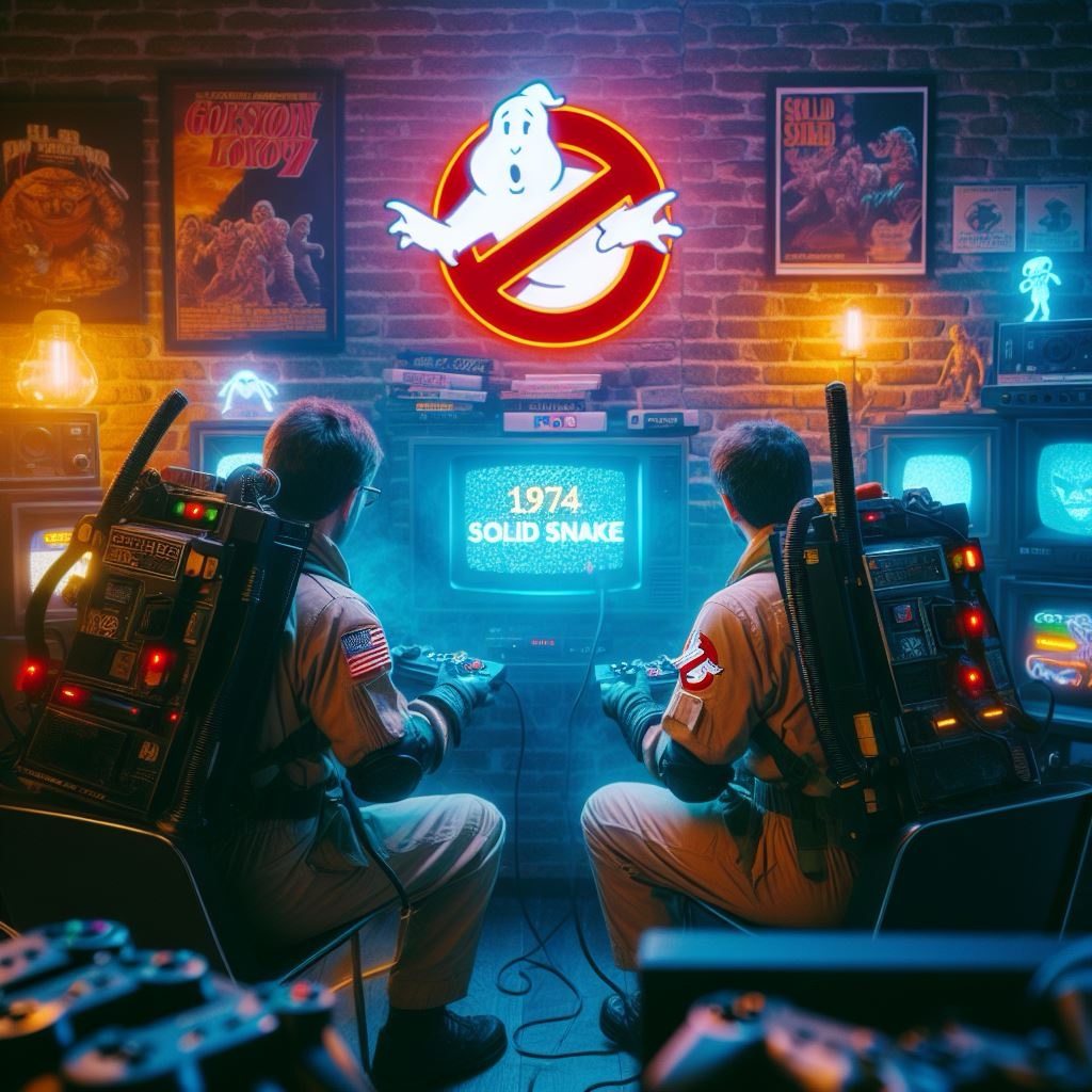 Ghostbusters: First Appearance in Ghostbusters (Commodore 64, 1984)&nbsp;👻🎮🚗