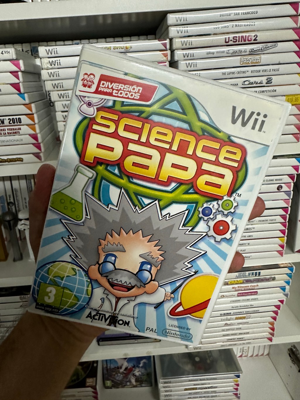 Explore “Science Papa” on Wii (2009) – Unleash Your Inner Scientist!&nbsp;🎮🧪🌟