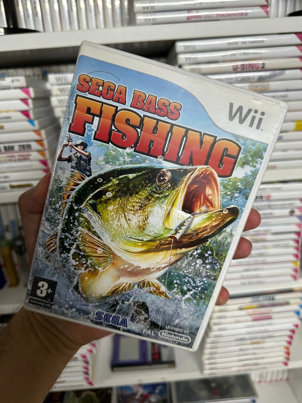 “Sega Bass Fishing” on Wii (2008): Dive into the Thrill of Virtual Fishing&nbsp;🎣🎮🌊
