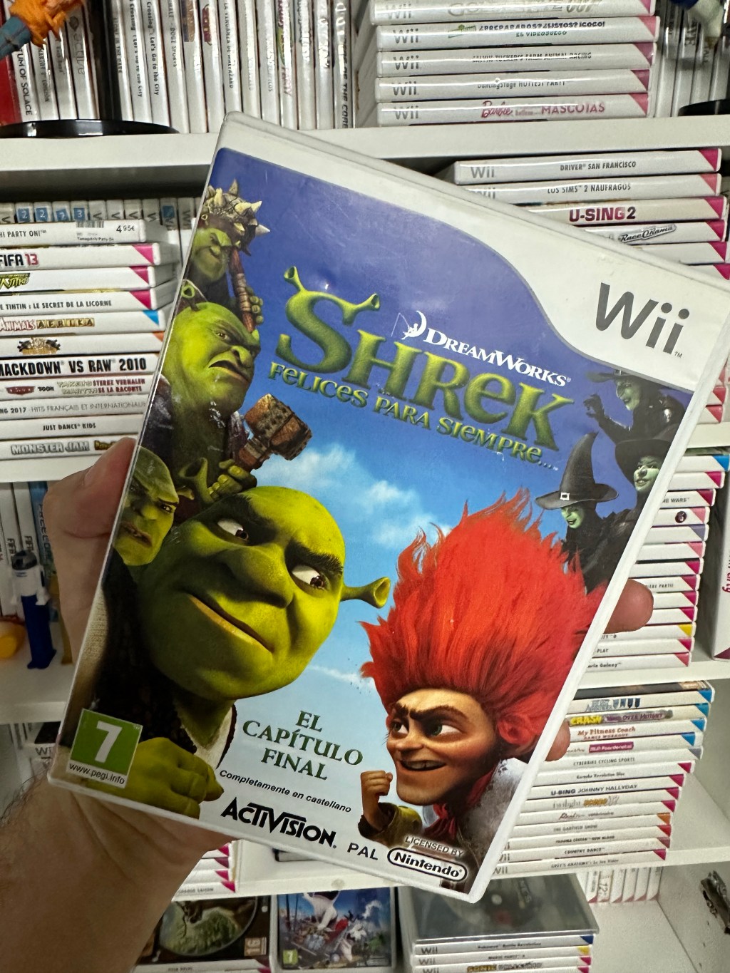 Explore “Shrek felices para siempre” on Wii (2010) – An Action-Adventure Journey!&nbsp;🏰🐴🎶