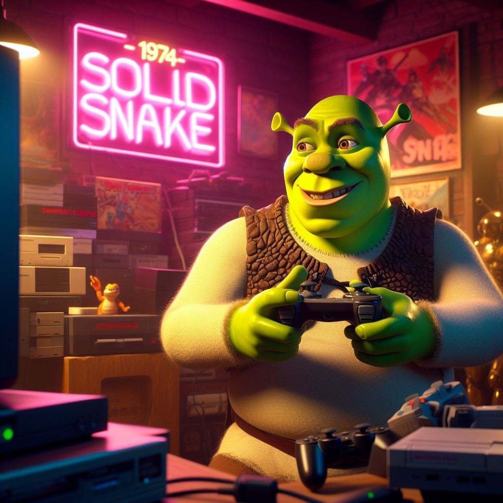 Shrek’s Debut in “Shrek: Fairy Tale Freakdown” on Game Boy Color (2000)&nbsp;🎮🧅🌟