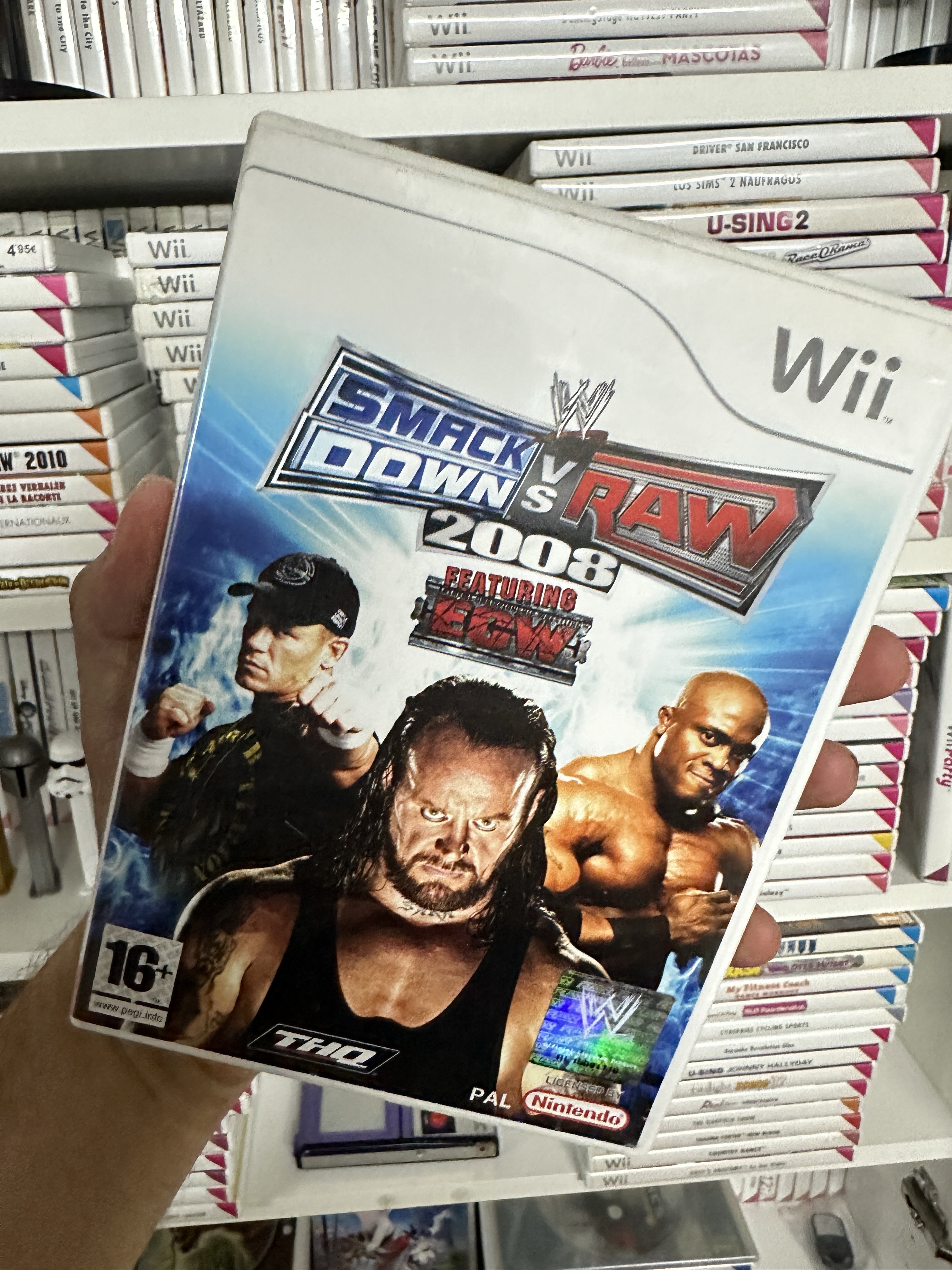 Smack Down vs Raw 2008 (Nintendo Wii) – The Ultimate Wrestling Experience! 🏆🤼‍♂️🎮