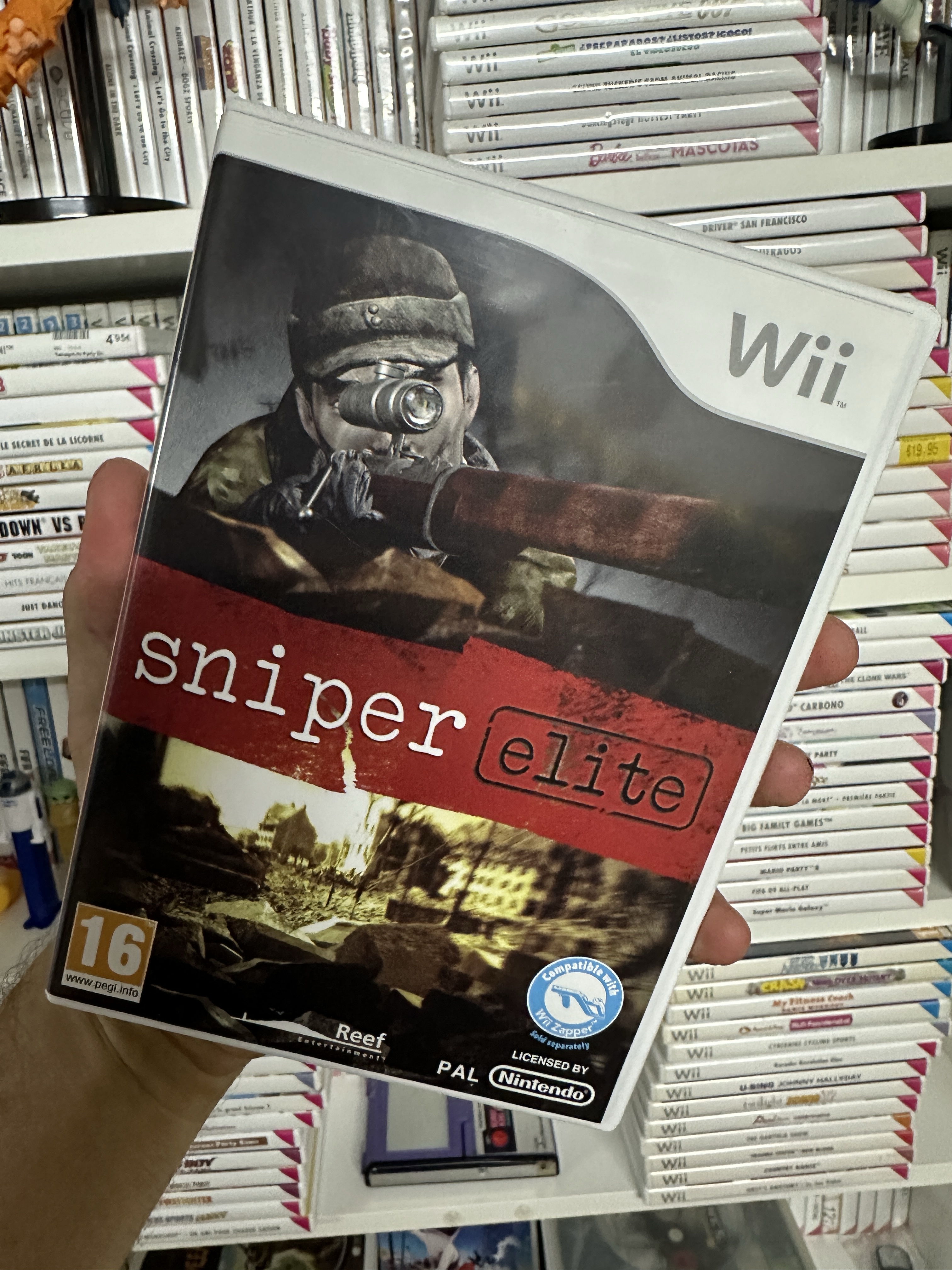 Sniper Elite (Nintendo Wii) (2005) – A thrilling WWII sniping adventure! 🎯💥🕶️
