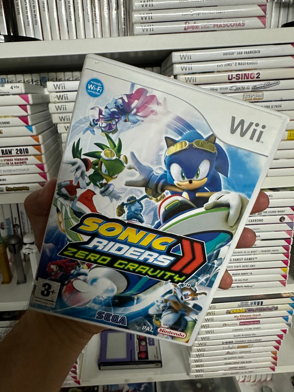 Sonic Riders Zero Gravity (Nintendo Wii) (2008 – Racing Adventure)&nbsp;🚀💨🎮
