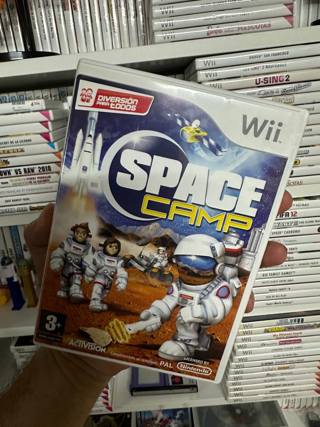 Launch into Adventure with Space Camp (Nintendo Wii, 2009 – Educational)&nbsp;🚀🌌🎮