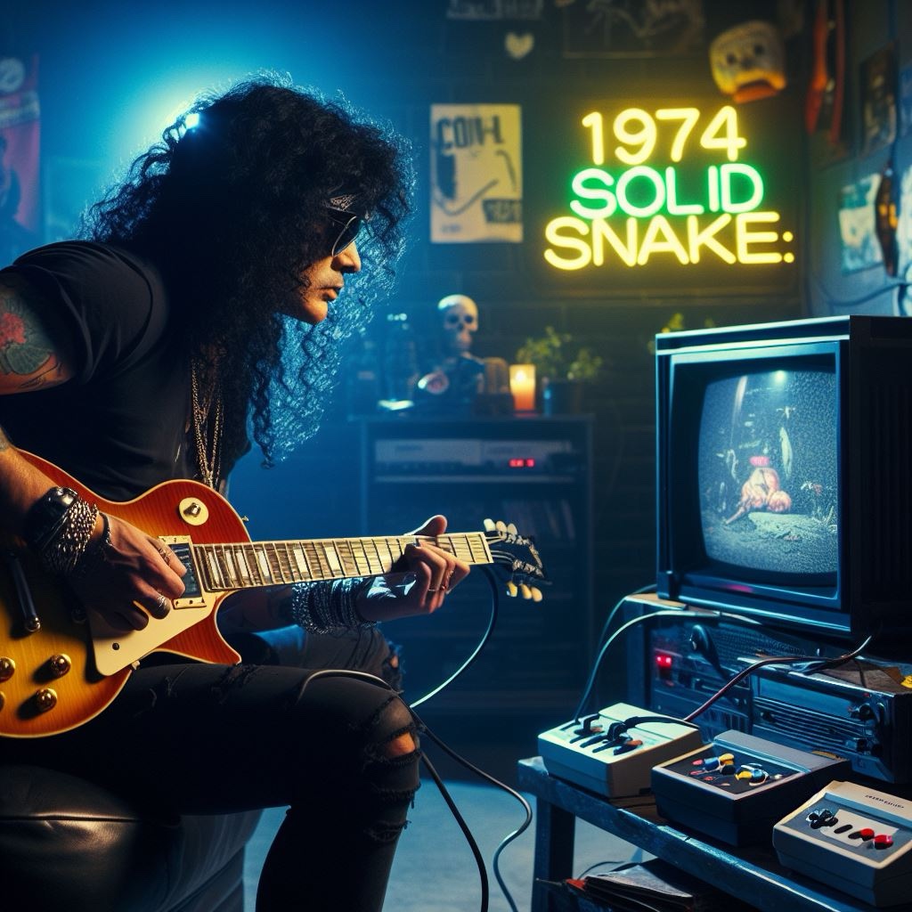 🎸 Slash: The Legendary Guitarist of Guns N’ Roses (Appetite for Destruction, NES, 1988)&nbsp;🎤🎶