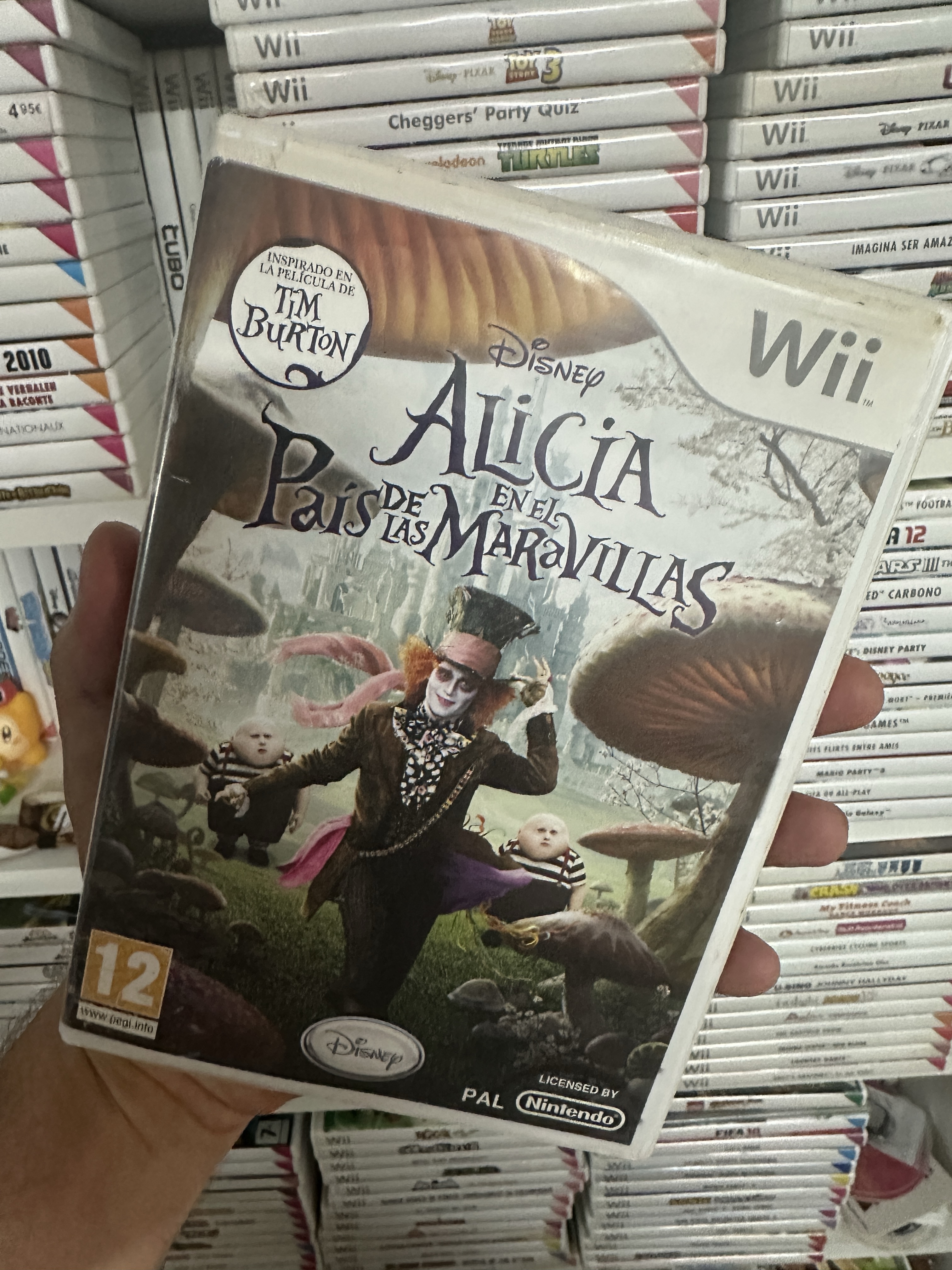 Alice in Wonderland, Nintendo Wii (2010, Adventure Game) 🐇✨🌈