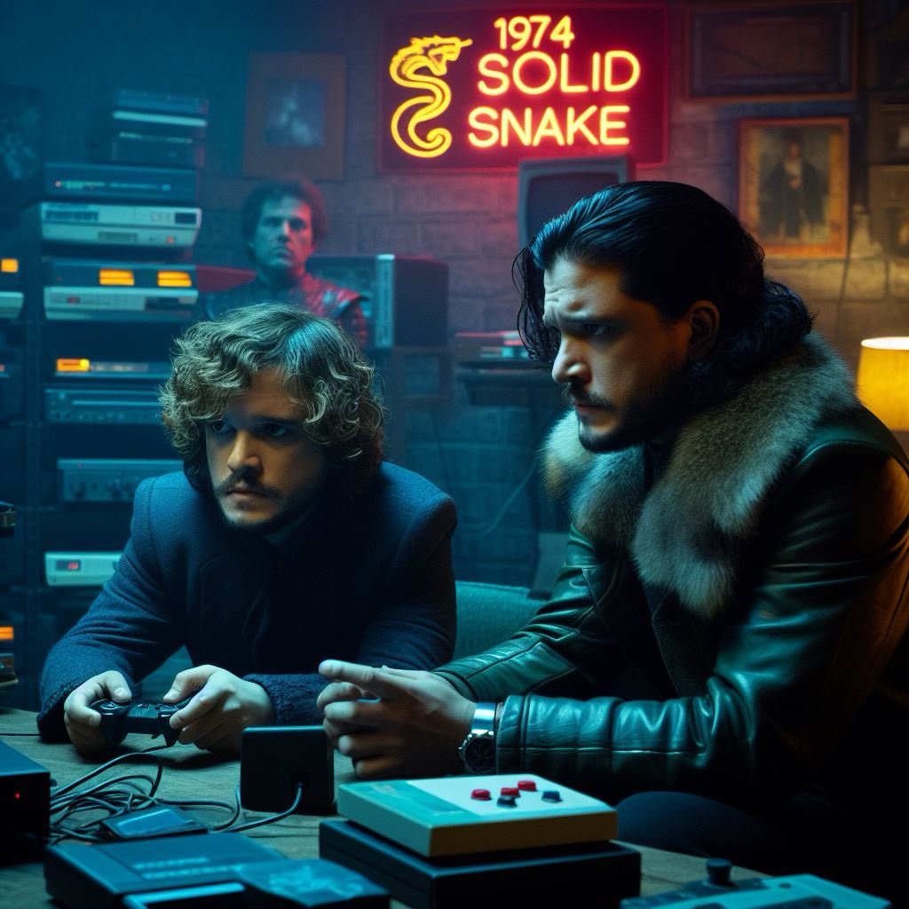 🌌 Jon Snow & Tyrion Lannister, Game of Thrones, PS3 (2011) 🌌