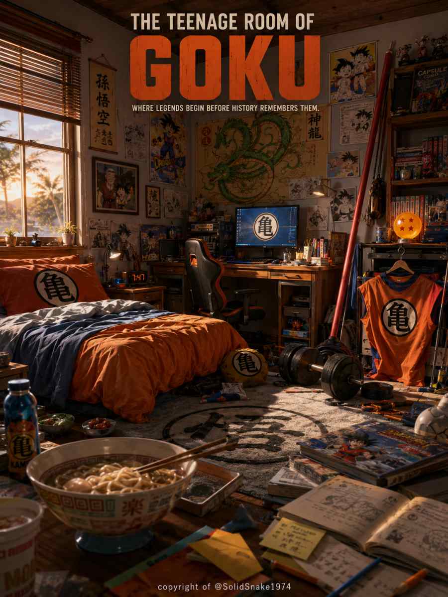 [TEENAGE ROOM] Goku (Dragon Ball)