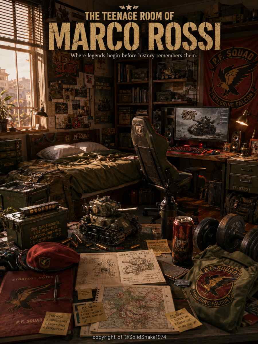 [TEENAGE ROOM] Marco Rossi (Metal Slug)