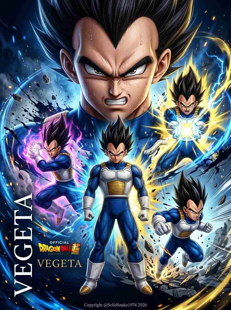 [POSTER] Vegeta (Dragon Ball)