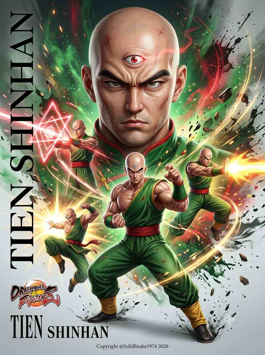 [POSTER] Tien Shinhan (Dragon Ball)