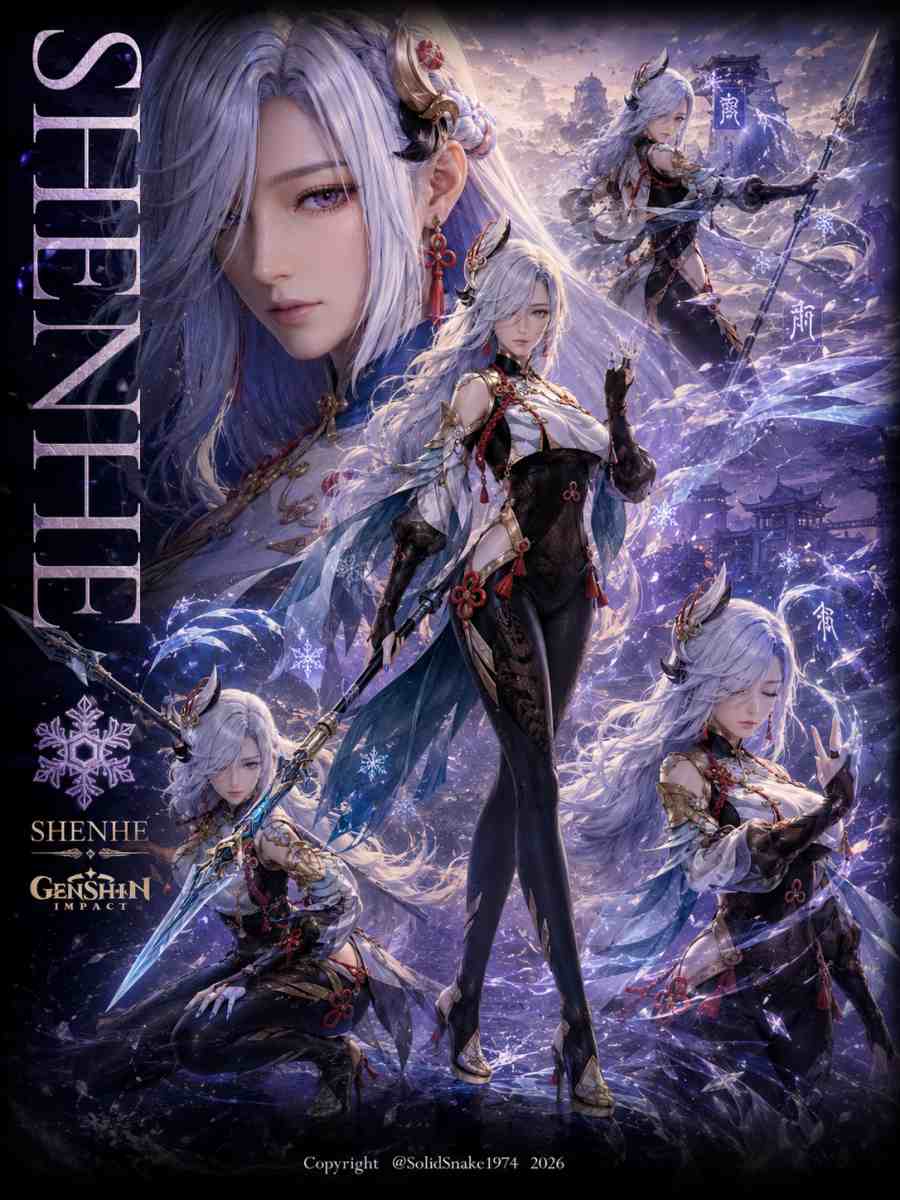 [POSTER] Shenhe (Genshin Impact)