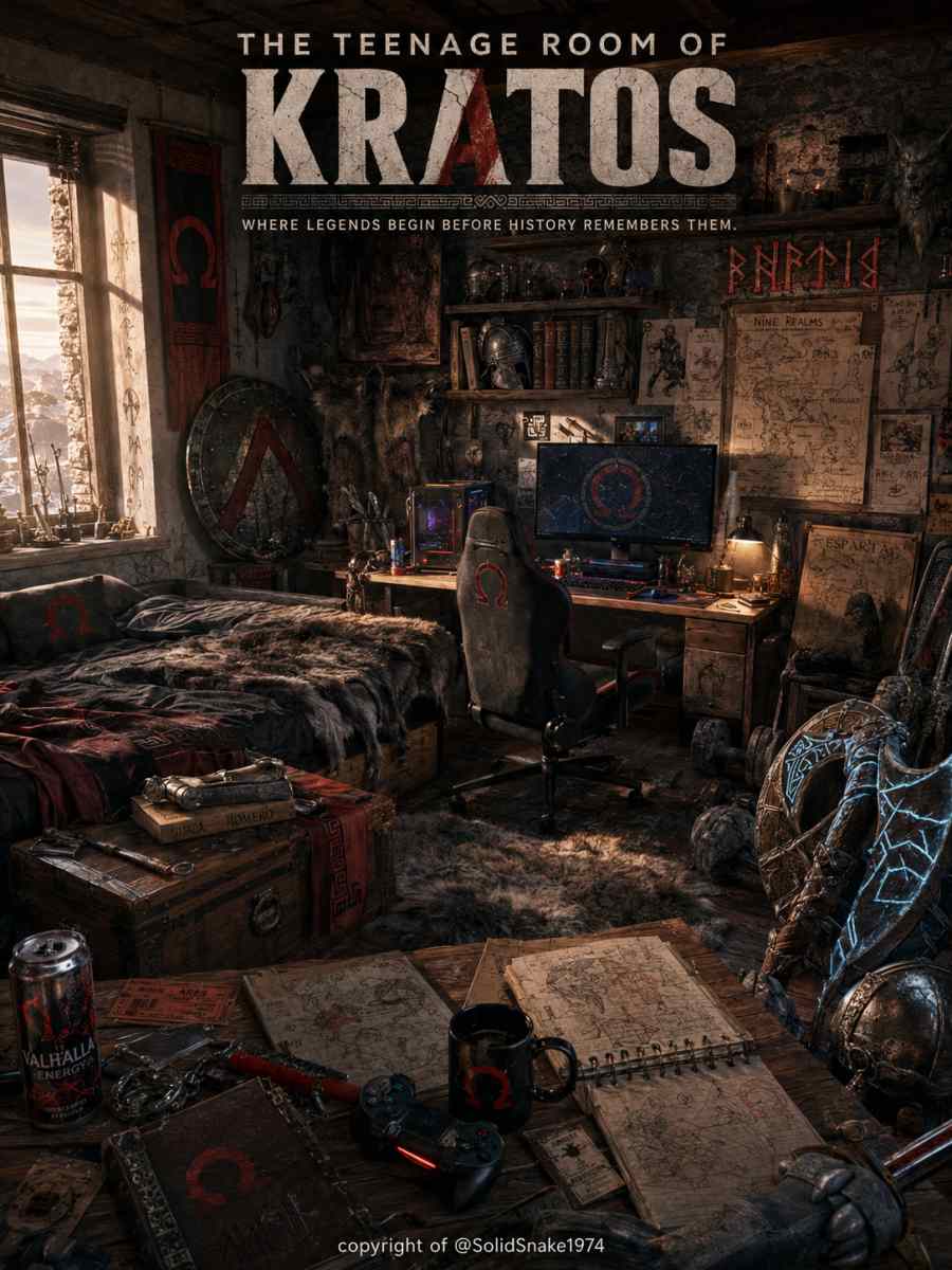 [TEENAGE ROOM] Kratos (God of War)