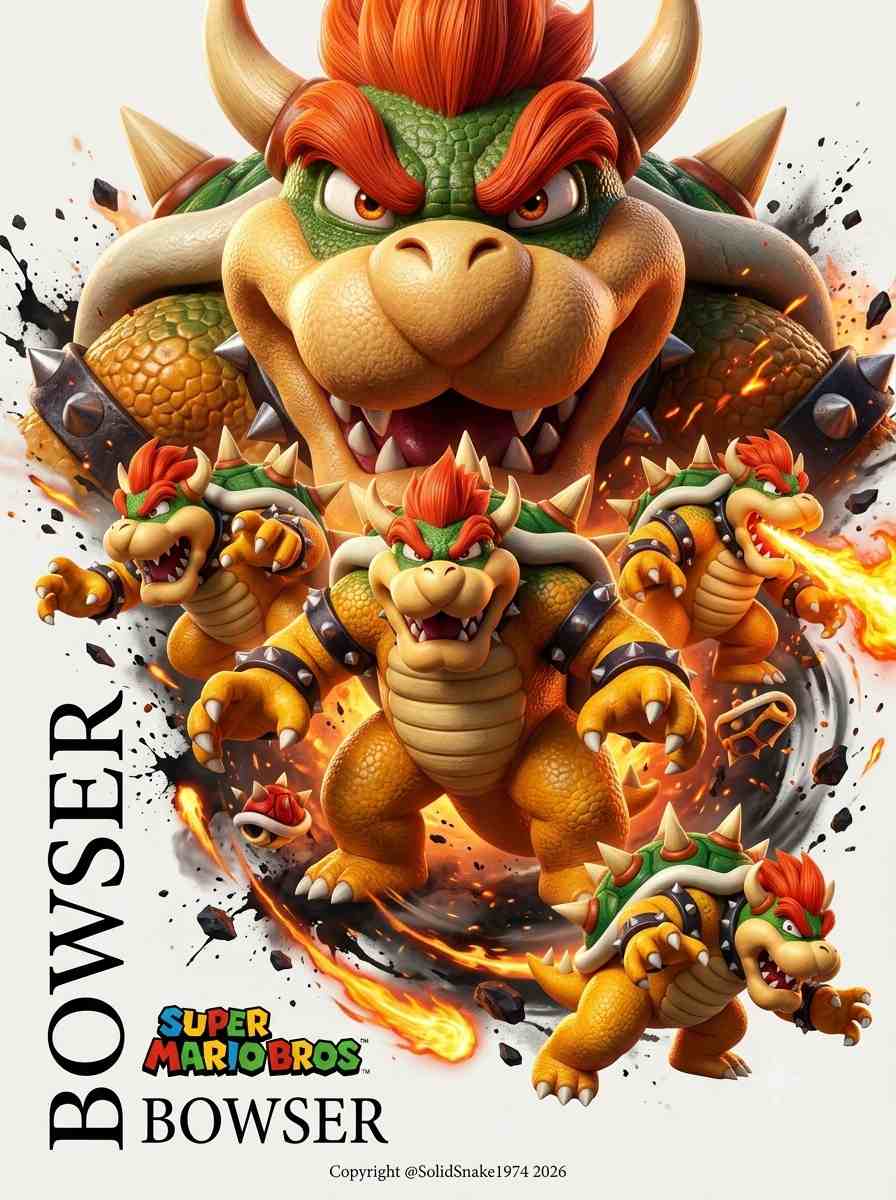 [POSTER] Bowser (Super Mario Bros)